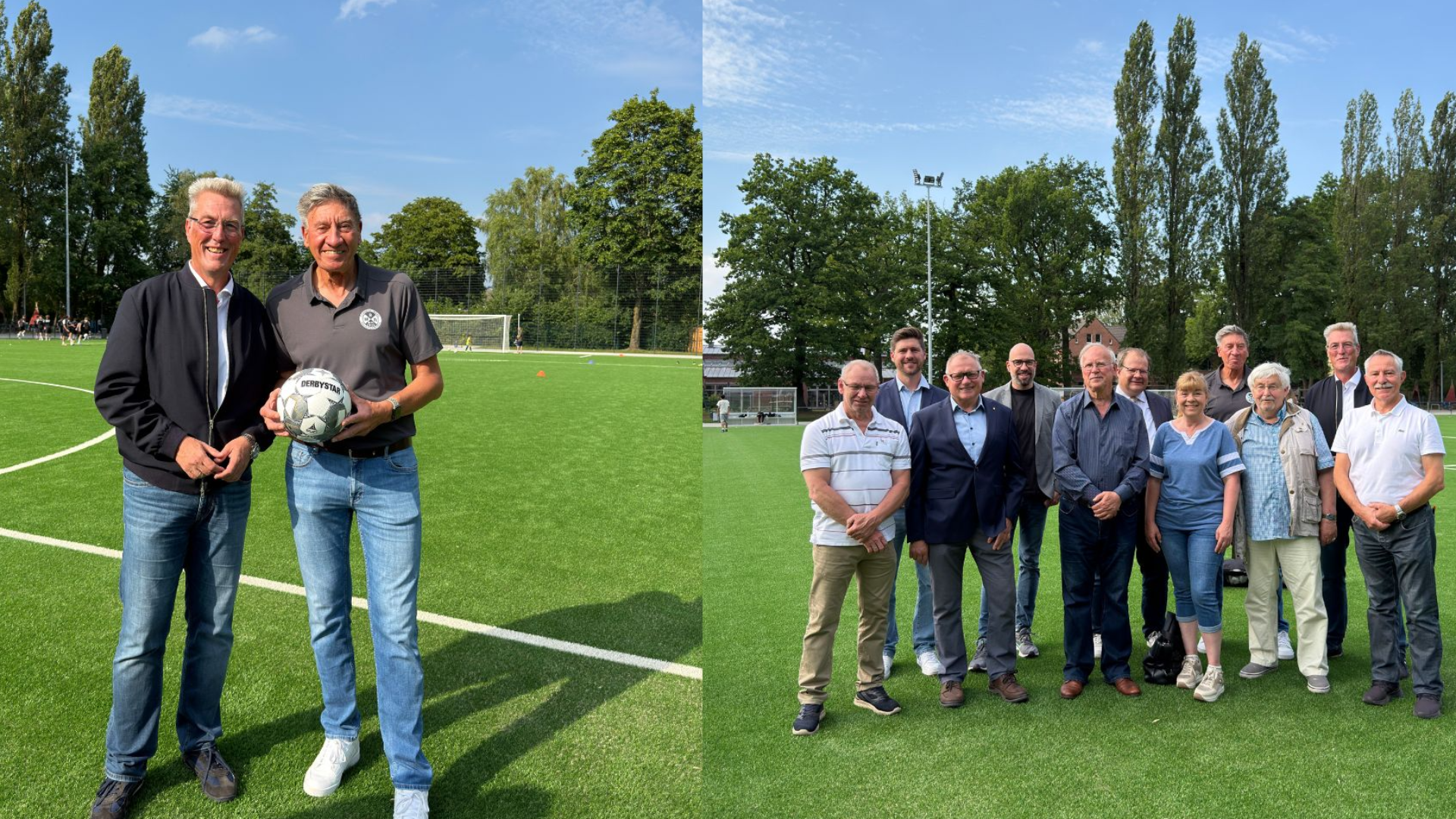 Neuer Kunstrasen f�r SW R�llinghausen